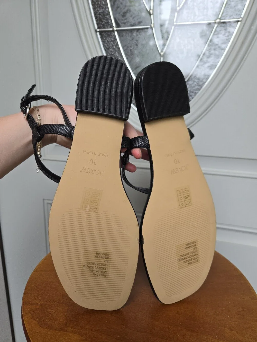 J. Crew vegan leather
